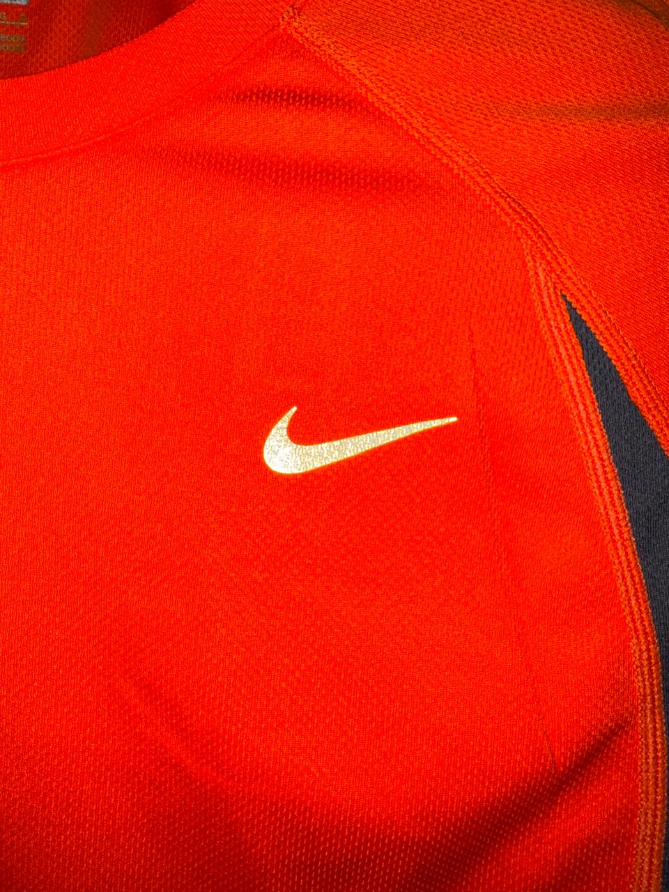 Nike Orange Round Neck - Large