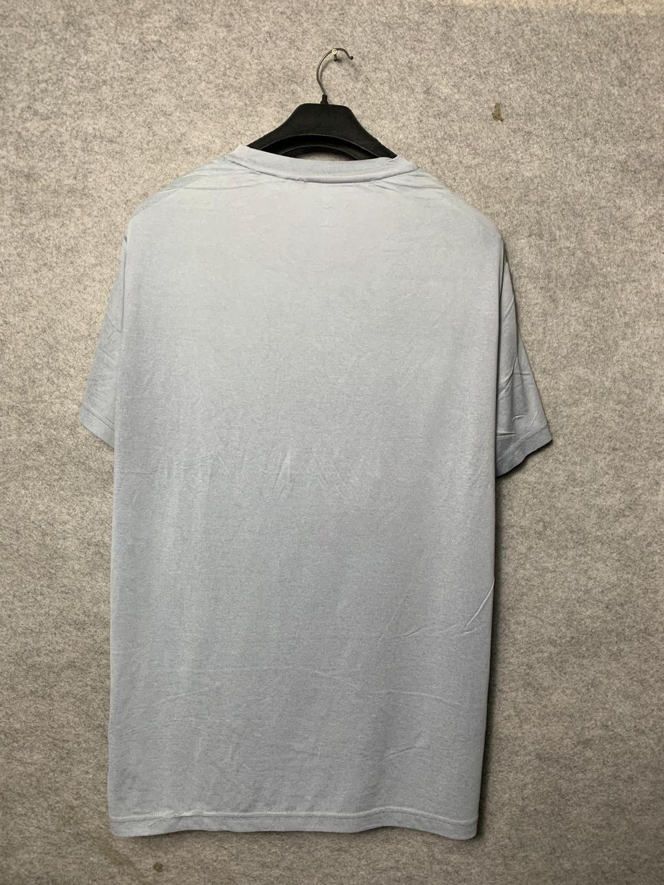 Grey Round Neck Tee  - XL