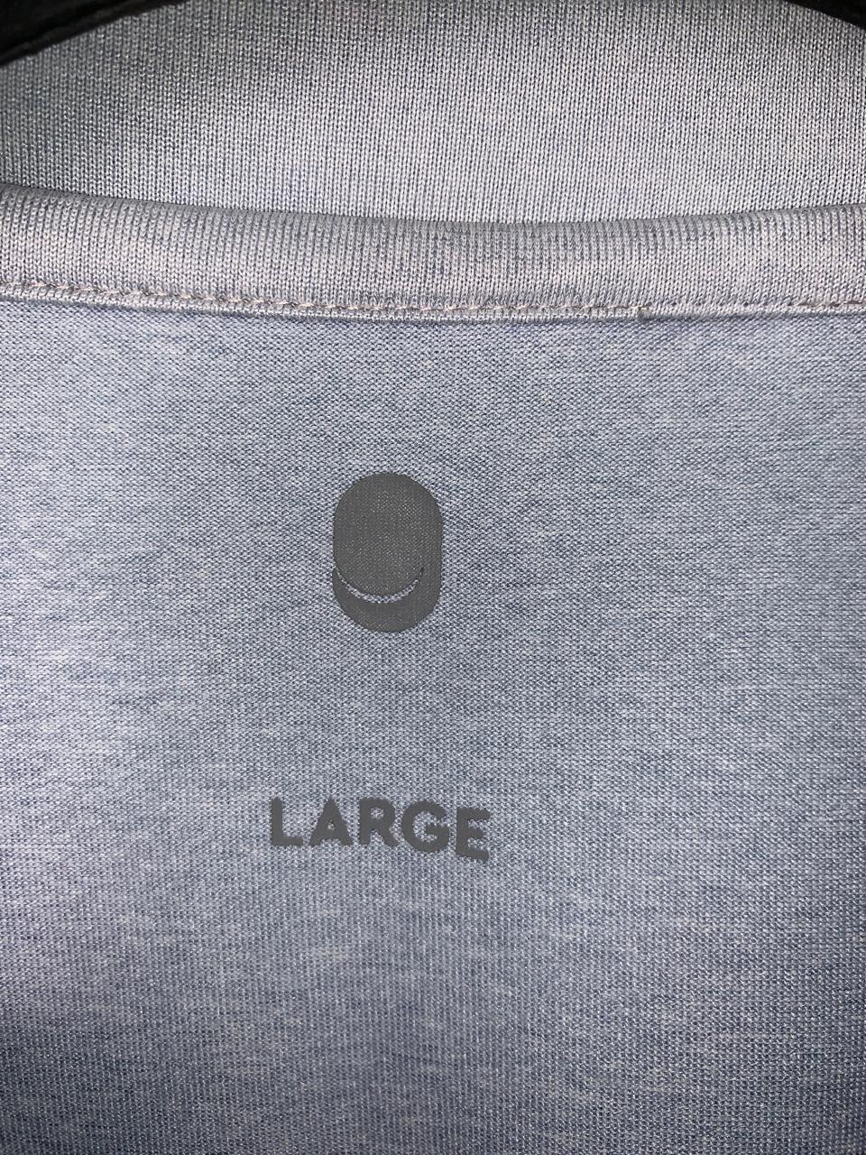 Grey Round Neck Tee  - XL