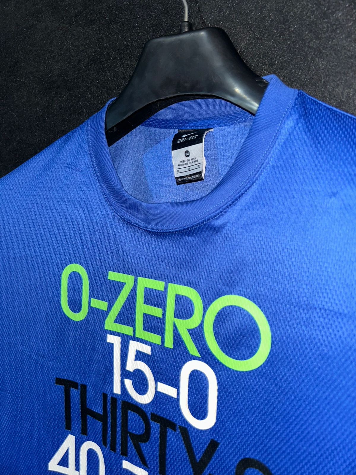 Nike Blue Motiv Round Neck - Medium