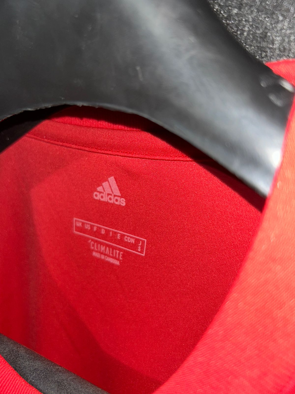 Adidas Red Round Neck - Small