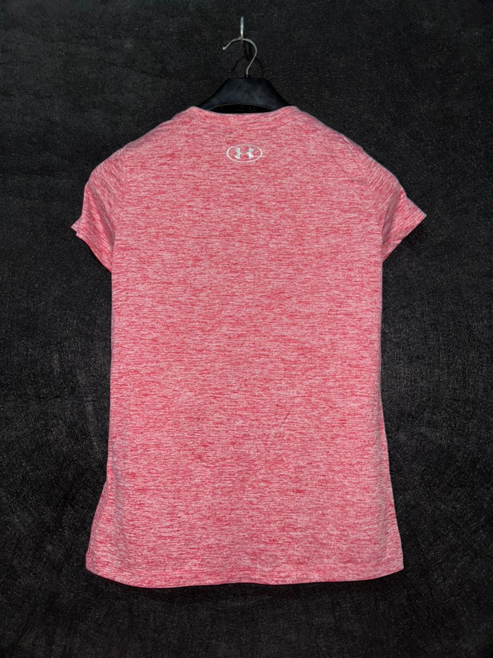 Under Armour Women's Pink Round Neck - XS