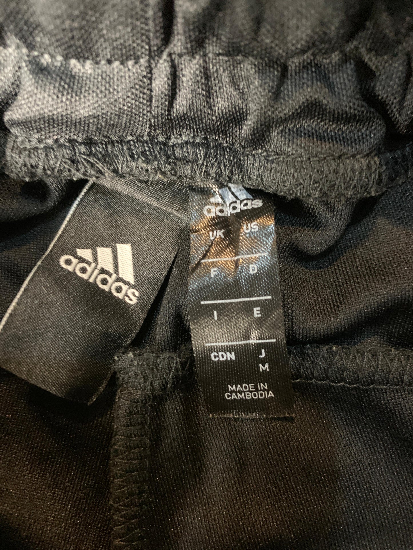 Adidas Black Stripes 3 QTR - Medium