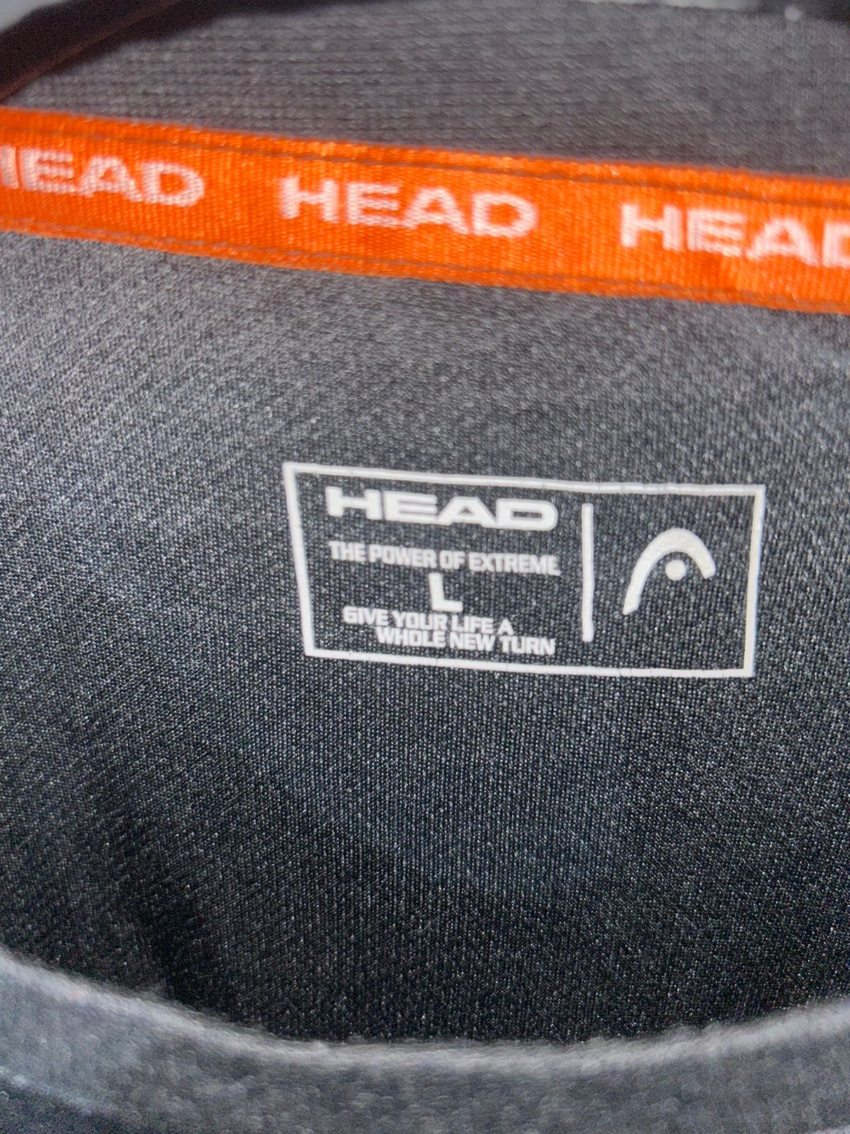 Head Logo Round Neck  - Large