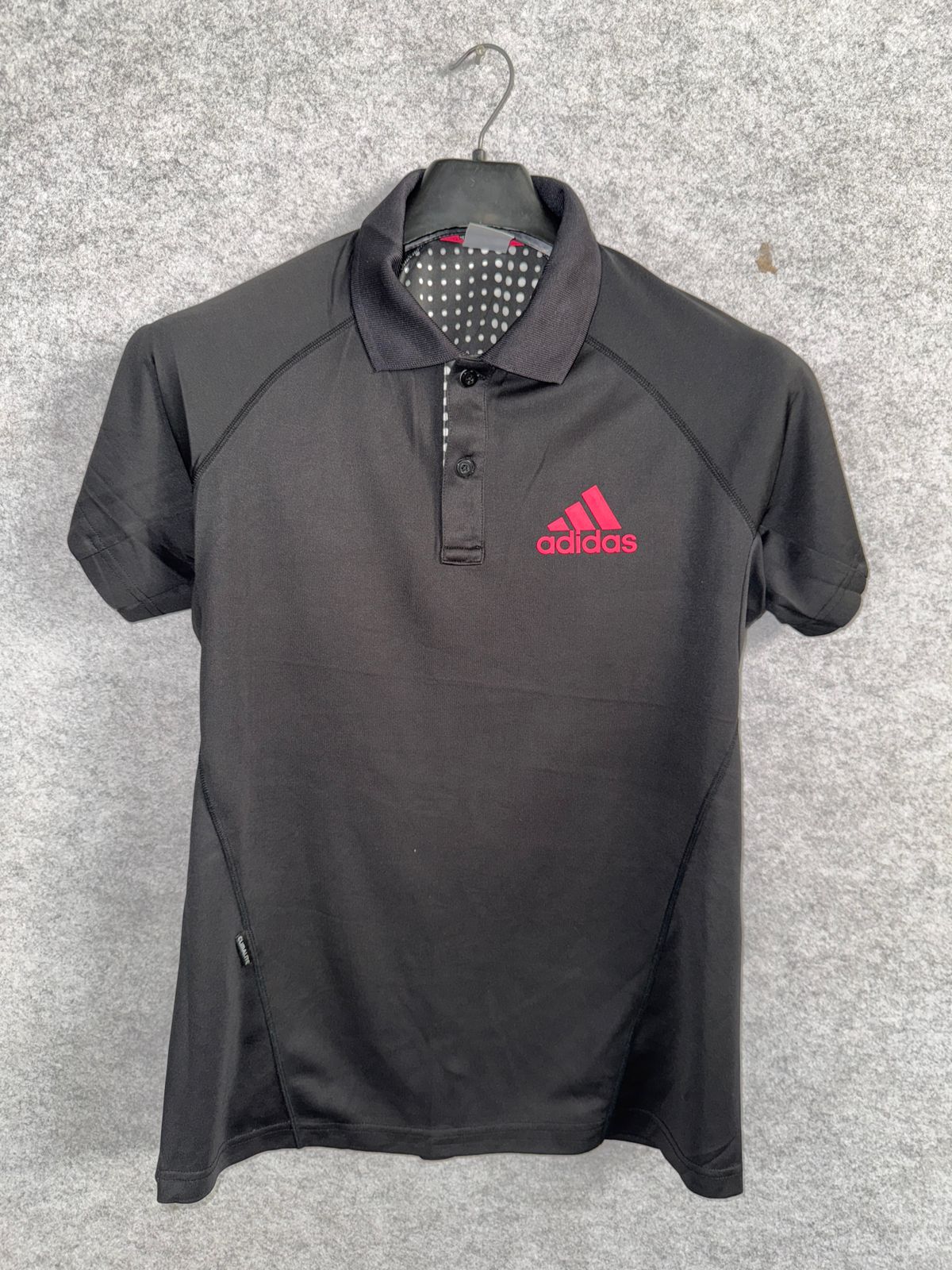 Adidas Polo Pink Logo - Medium