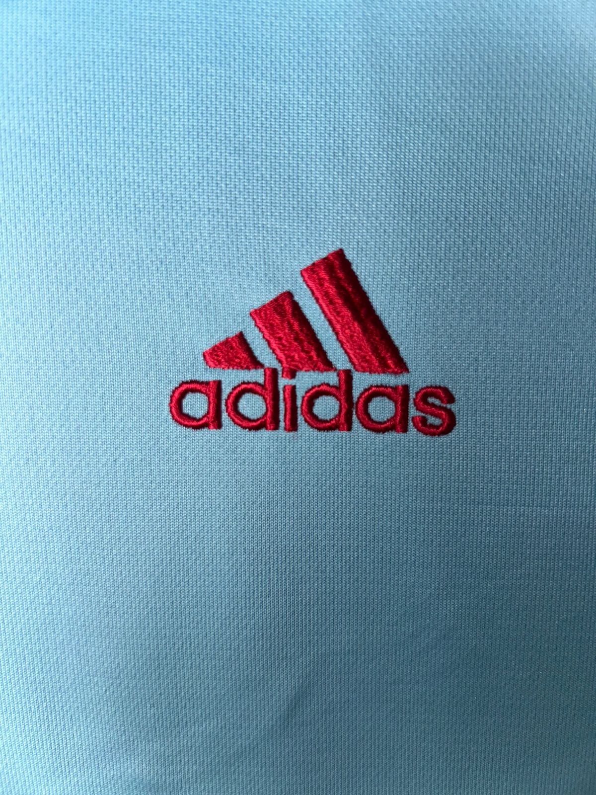 Adidas Blue Round Neck - Large