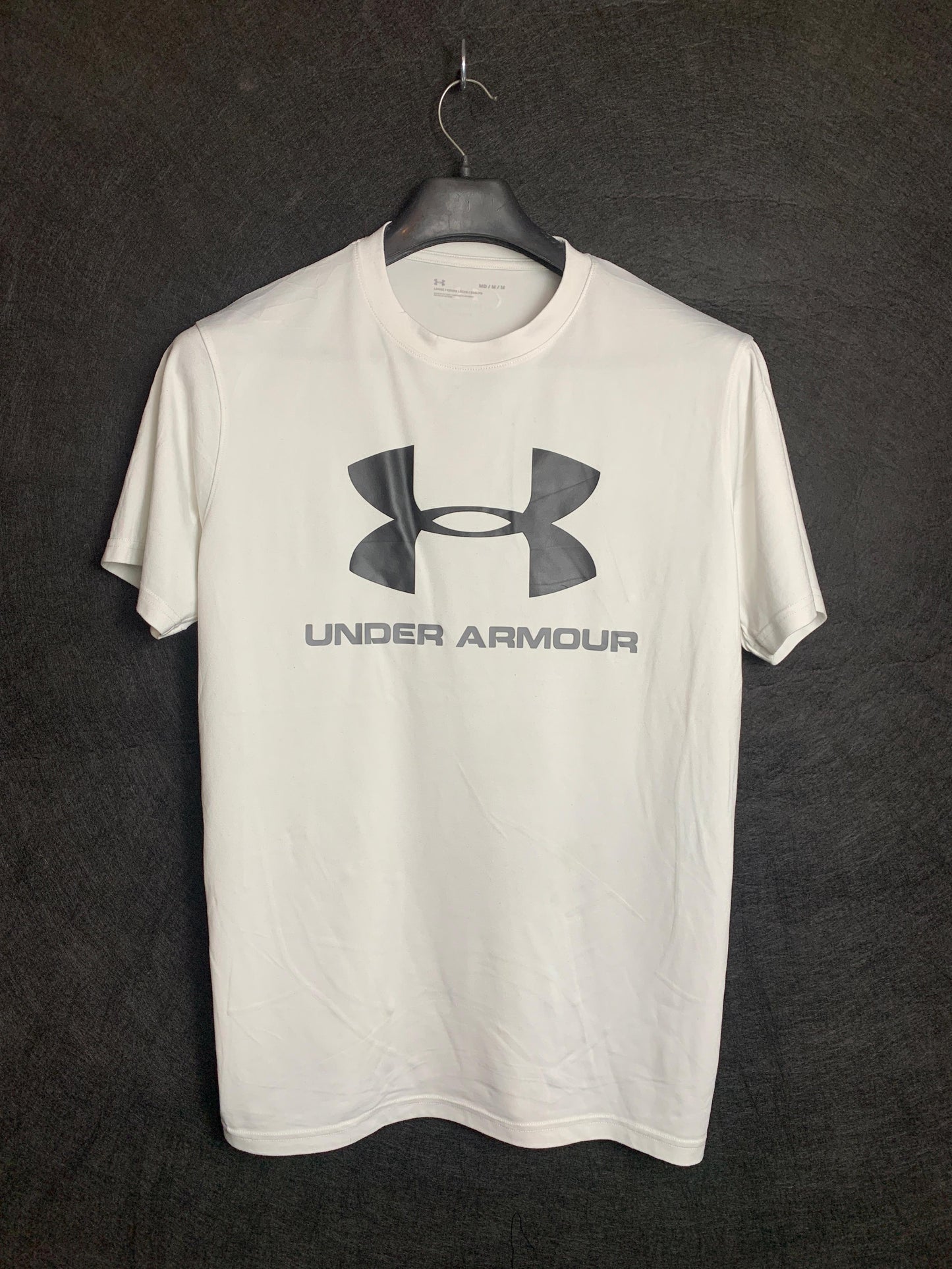 Under Armour Black Logo Shirt - Medium