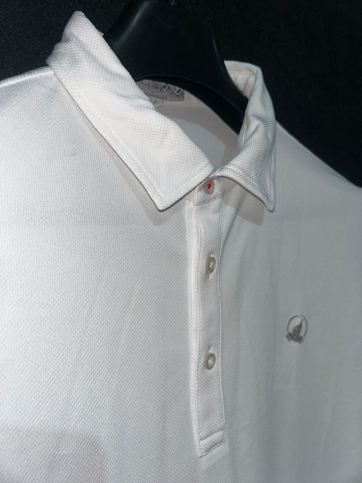 Hanma White Polo - Large