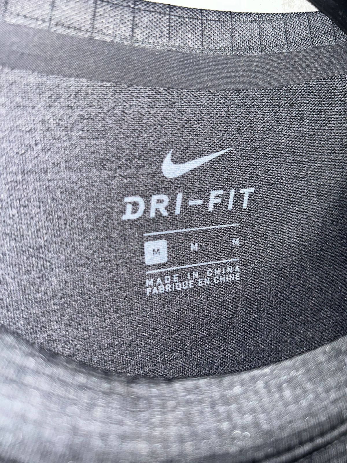 Nike Pro Black Round Neck Shirt - Medium