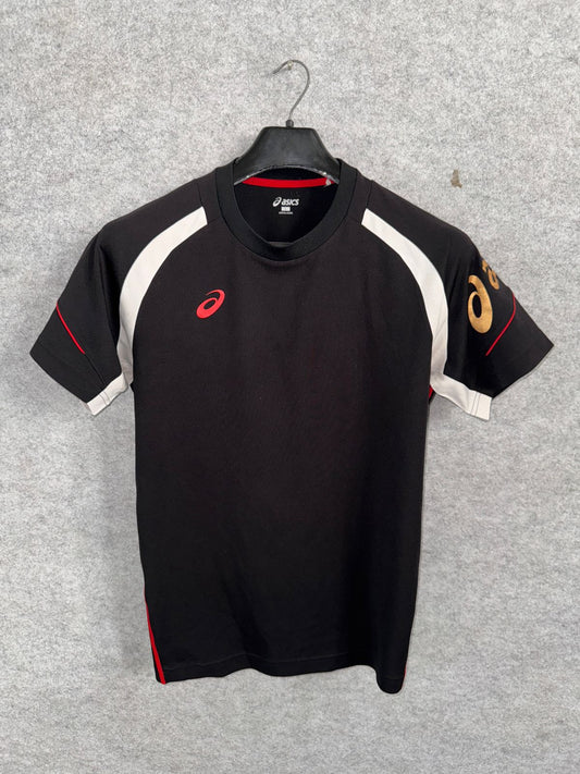 Pre Loved Asics Red  Logo Tee - Medium