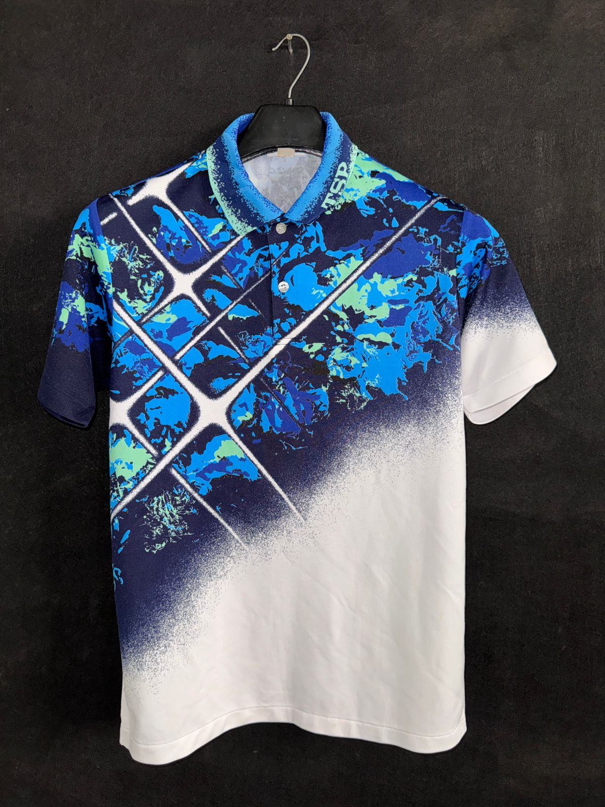 Pre Loved Grafitti Polo - Slim Large