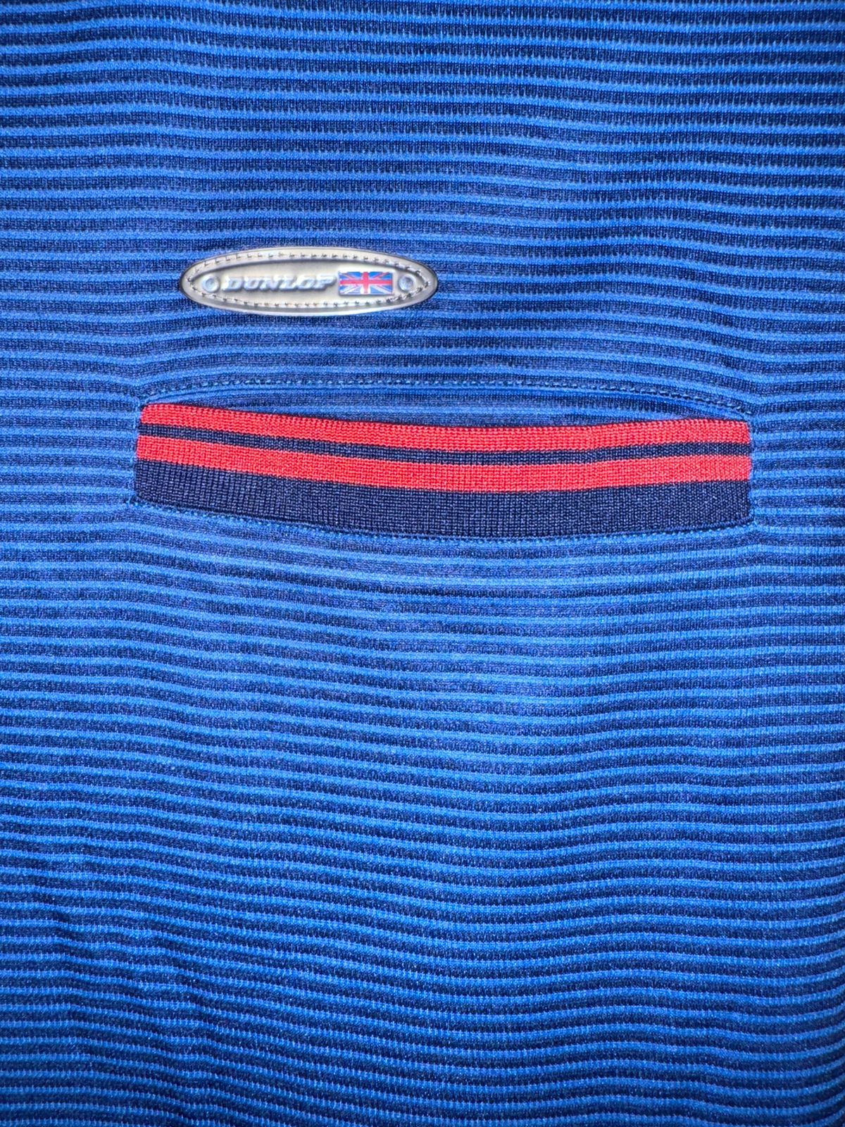 Dunlop Zip Blue Shirt - Large