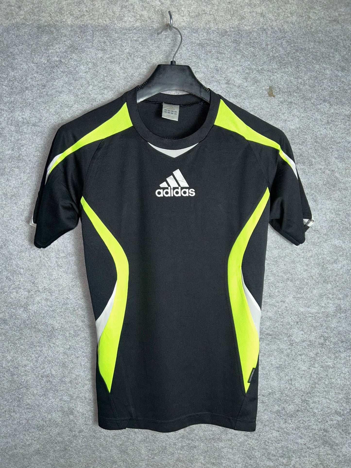 Adidas Climalite Black & Neon Green- Small