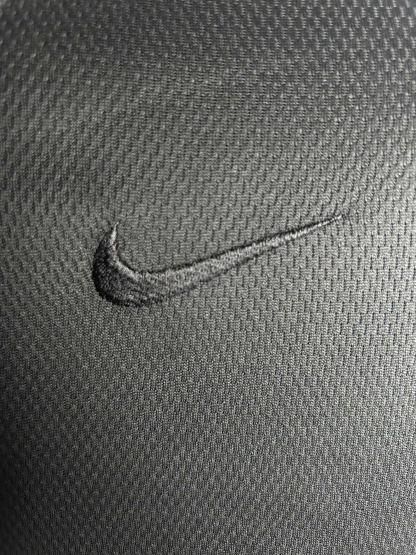 Nike Black & Green Round Neck - XL