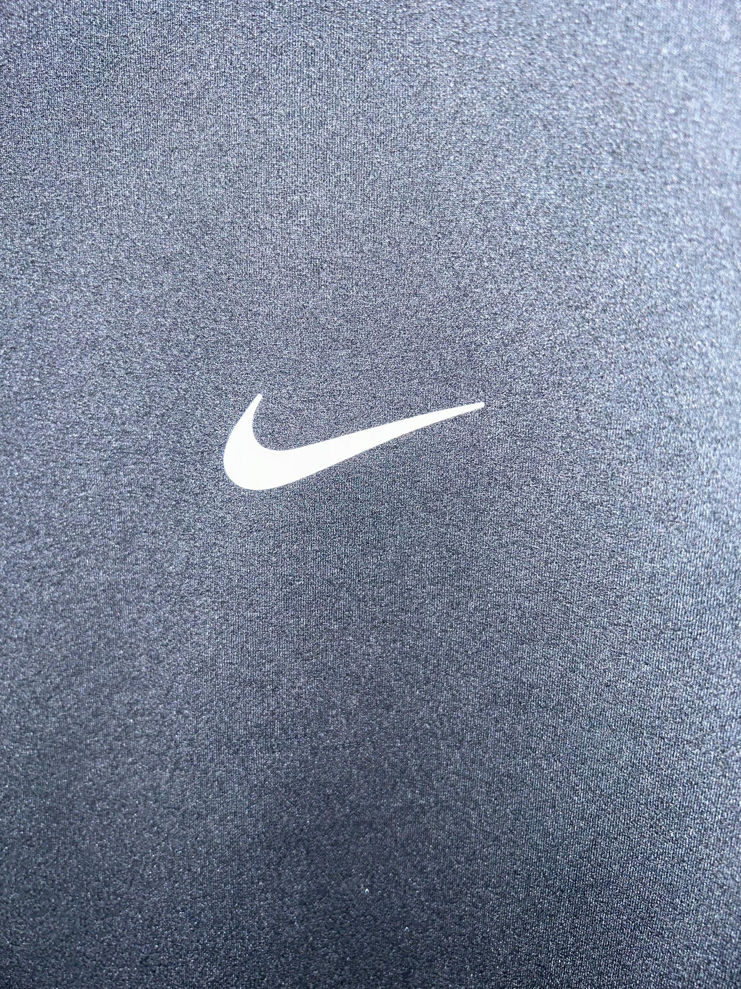 Nike Black Round Neck - Medium