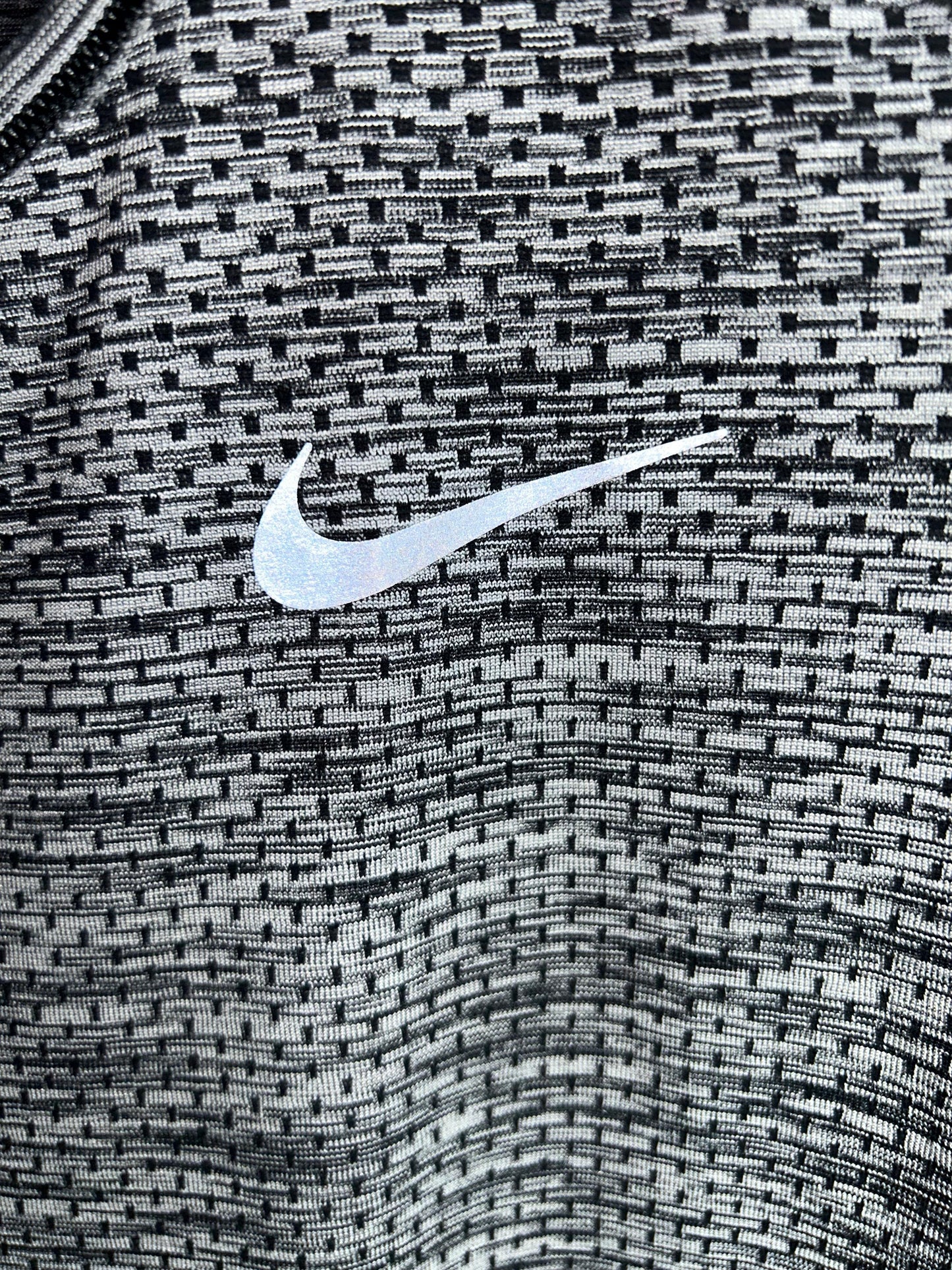 Nike Gray Textured Tee - XL