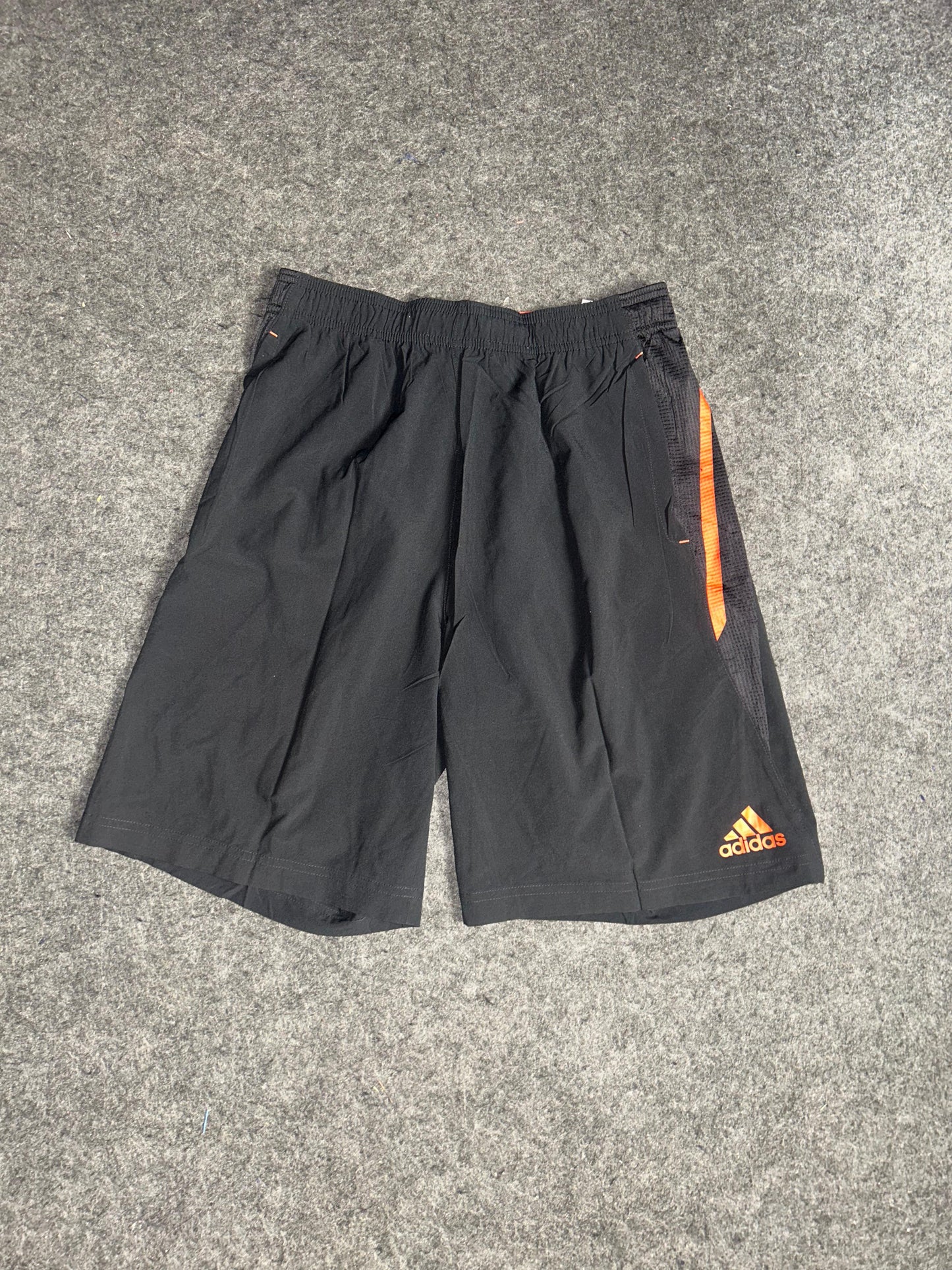 Adidas Black & orange Pockets Short - Large