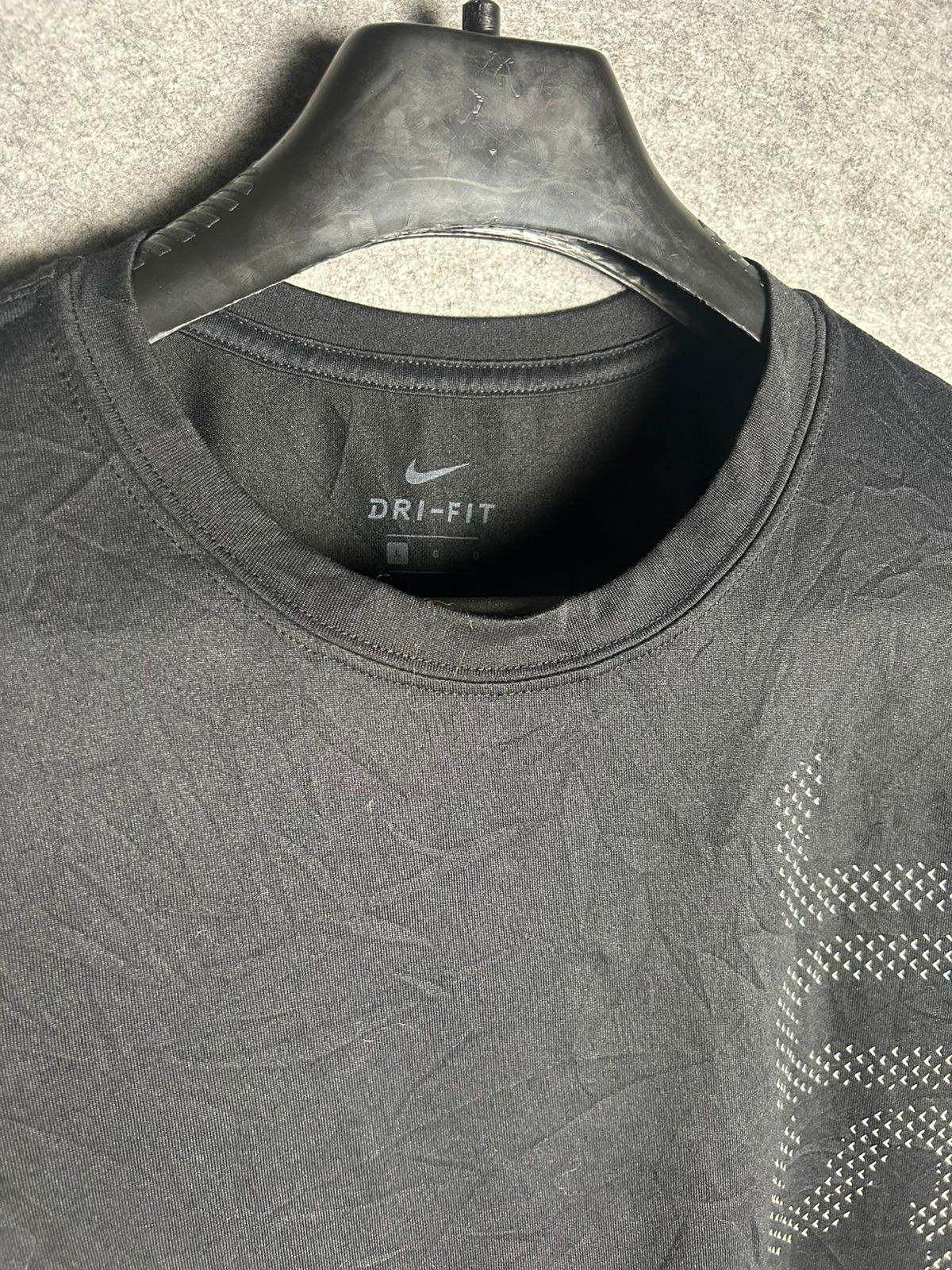 Nike Plain Black (Just Do It ) - Large