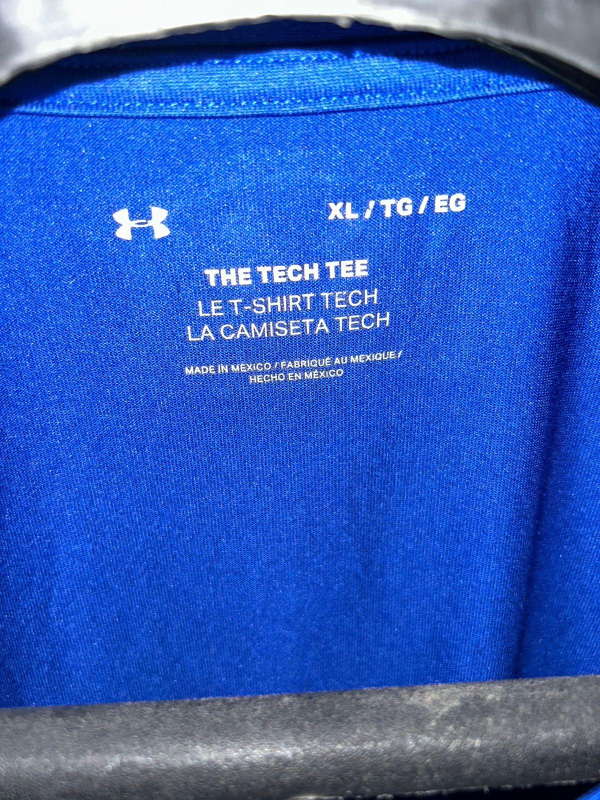 Under Armour The Tech Tee Royal Blue - XL