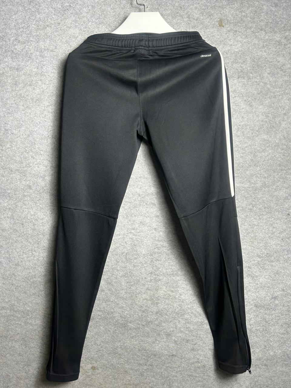 Adidas Black & White Strips Trouser - Small