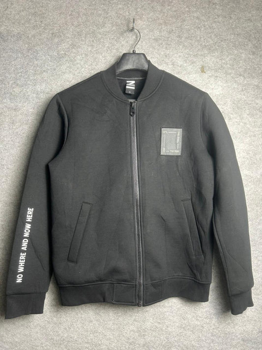 No Where & Now Here Black Jacket - Large