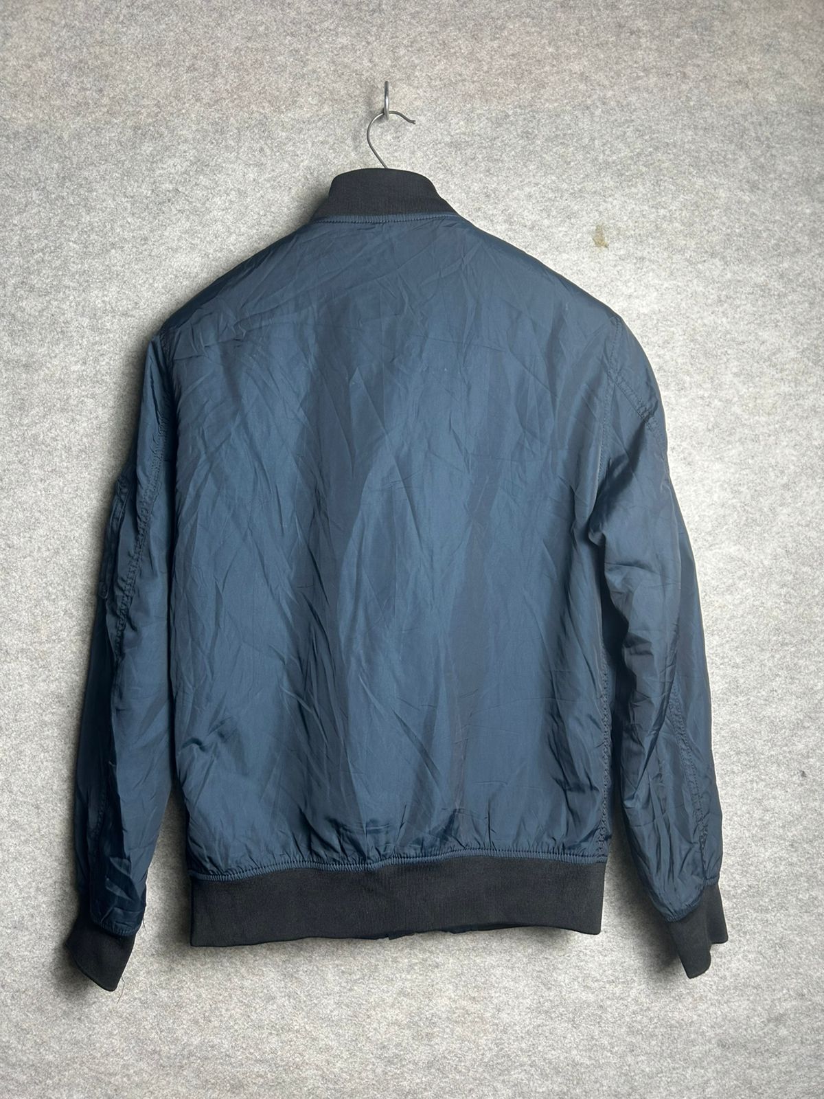 Zara Man Navy Blue Jacket - Medium