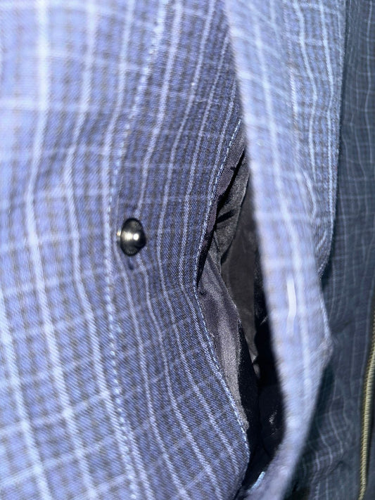 Burton Menswear Navy Blue Jacket - Medium