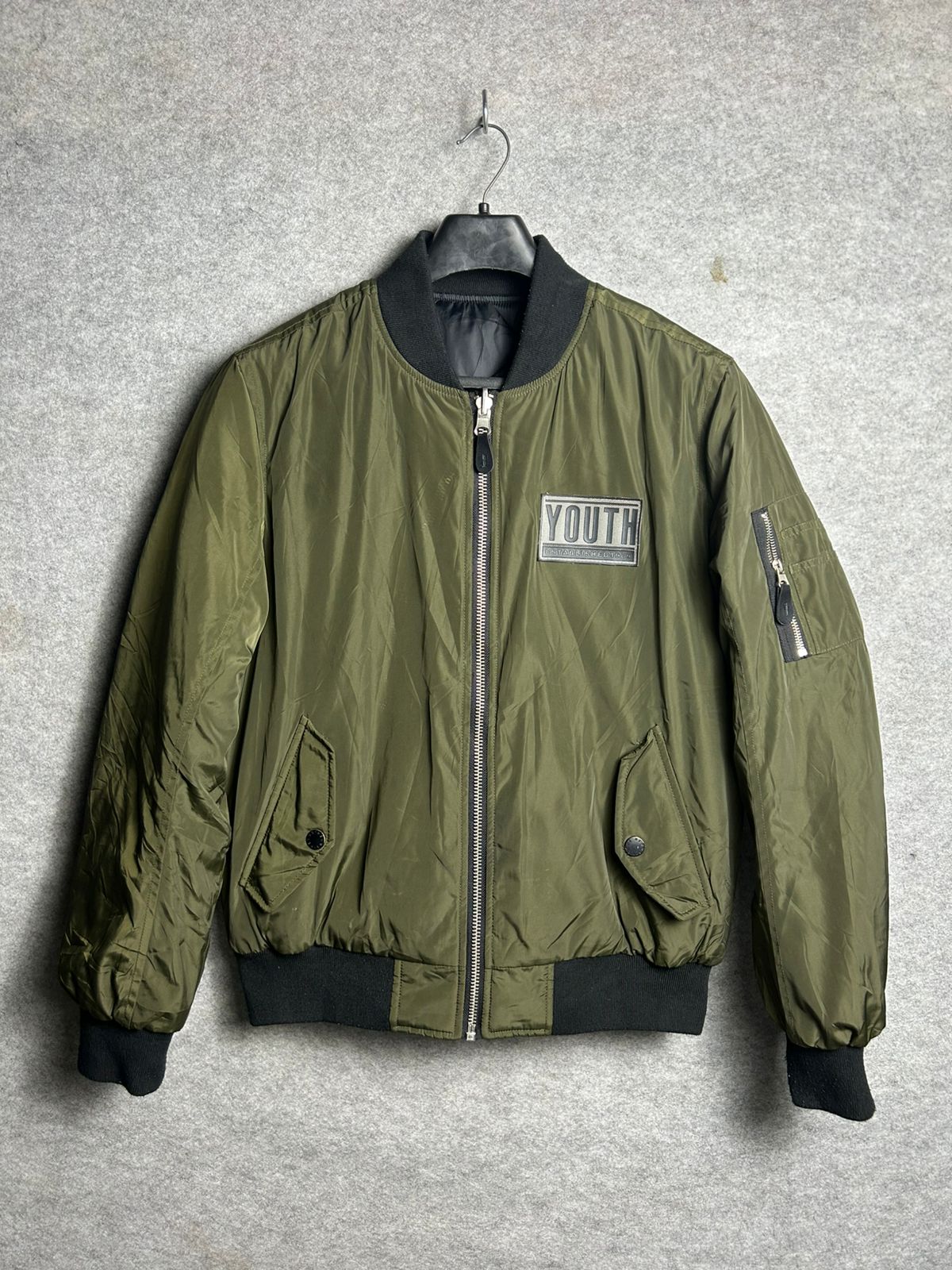 Youth Established Moderate Olive Green Jacket - Large