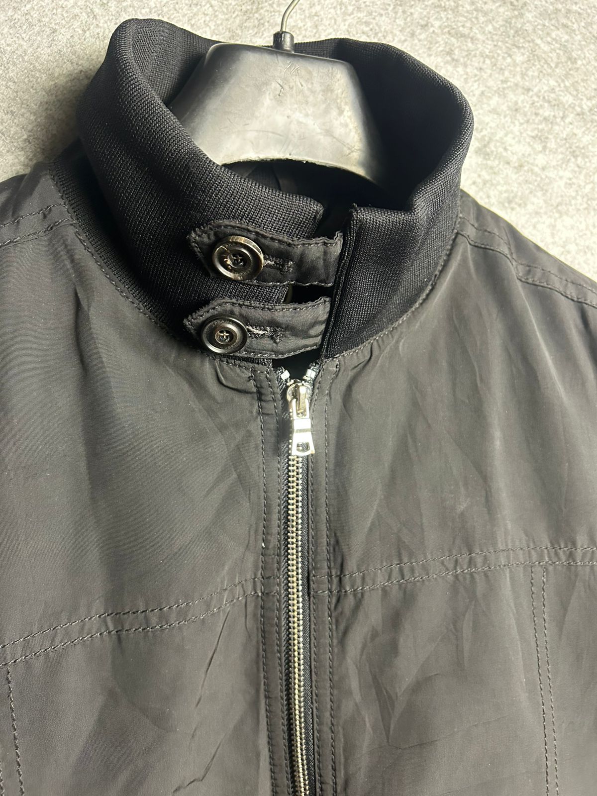 Zara Man Black Jacket - Medium