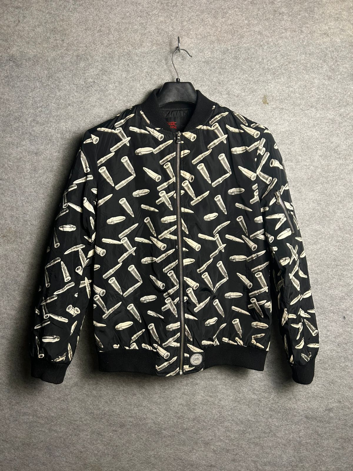 Sixth June Black & White Printed Jacket - Small