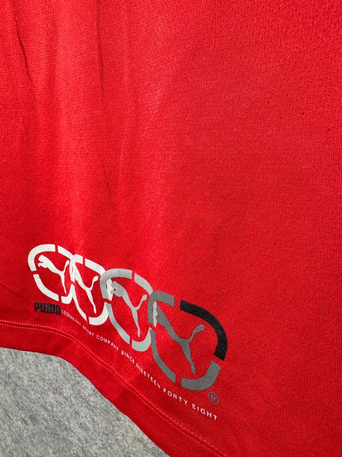 Puma Red Round Neck - Large