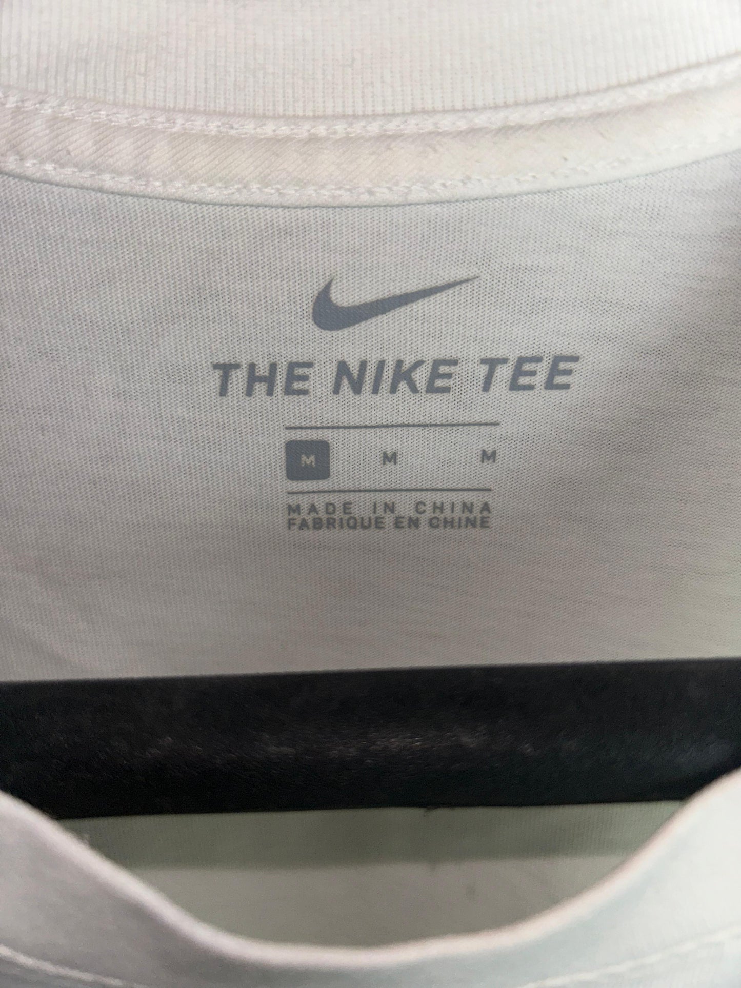 Nike White Big Logo - Medium