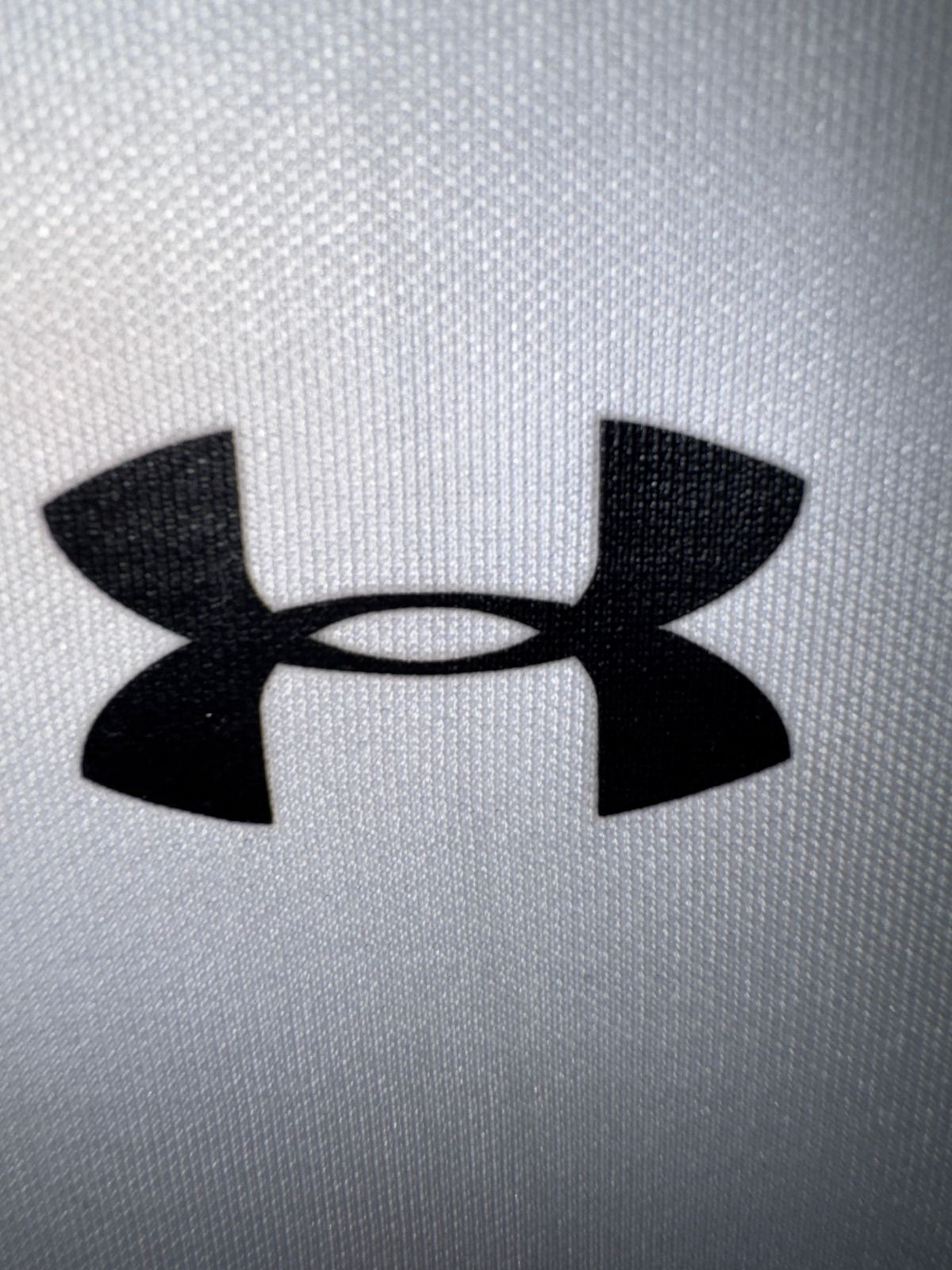 Under Armour White Polo  - Medium
