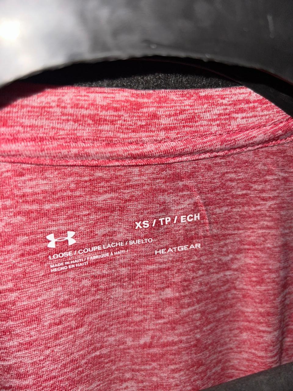 Under Armour Women's Pink Round Neck - XS