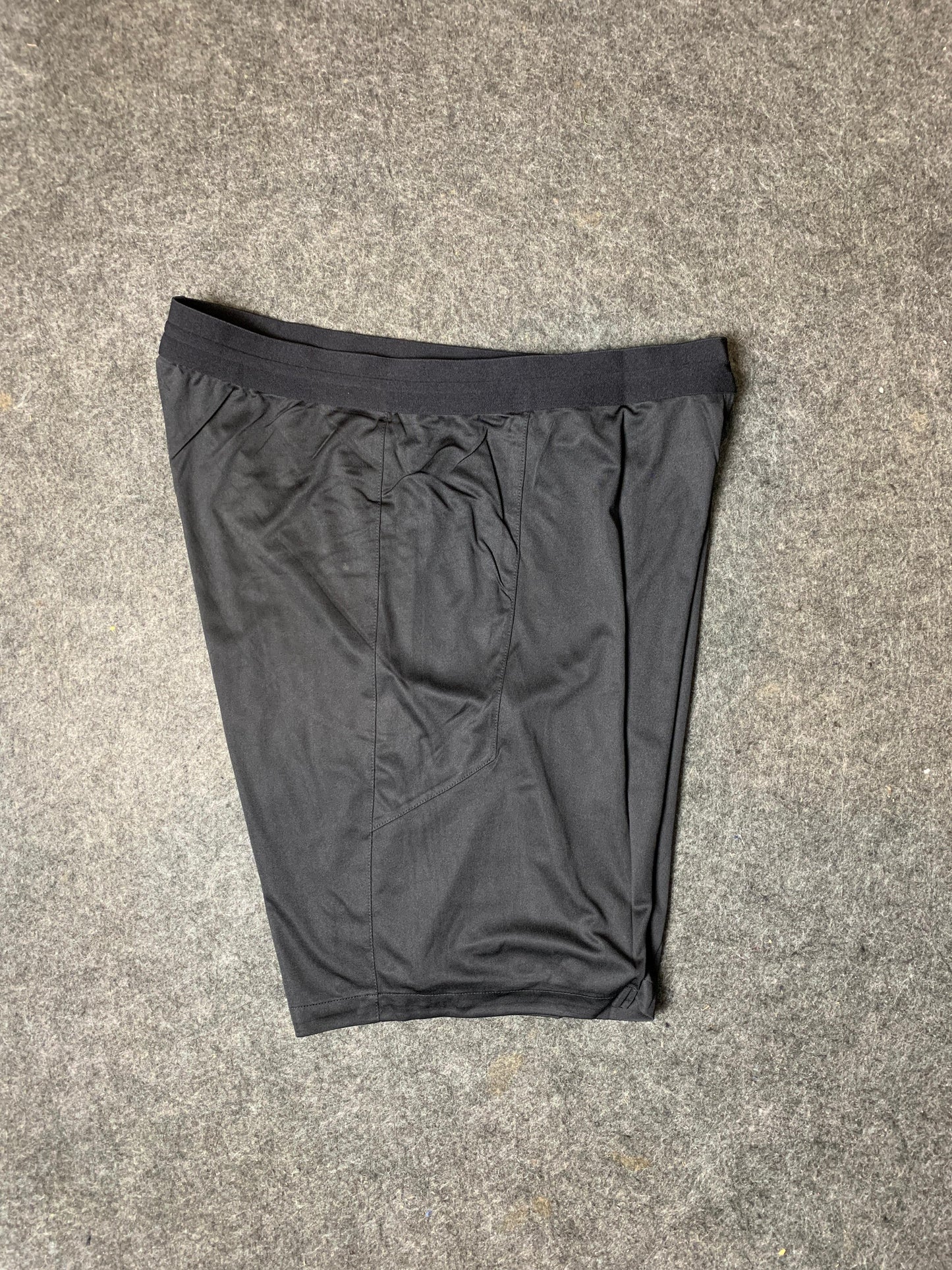 Puma Plain Black Shorts  - Large