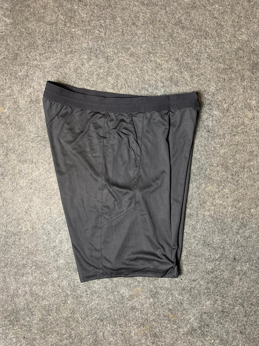 Puma Plain Black Shorts  - Large