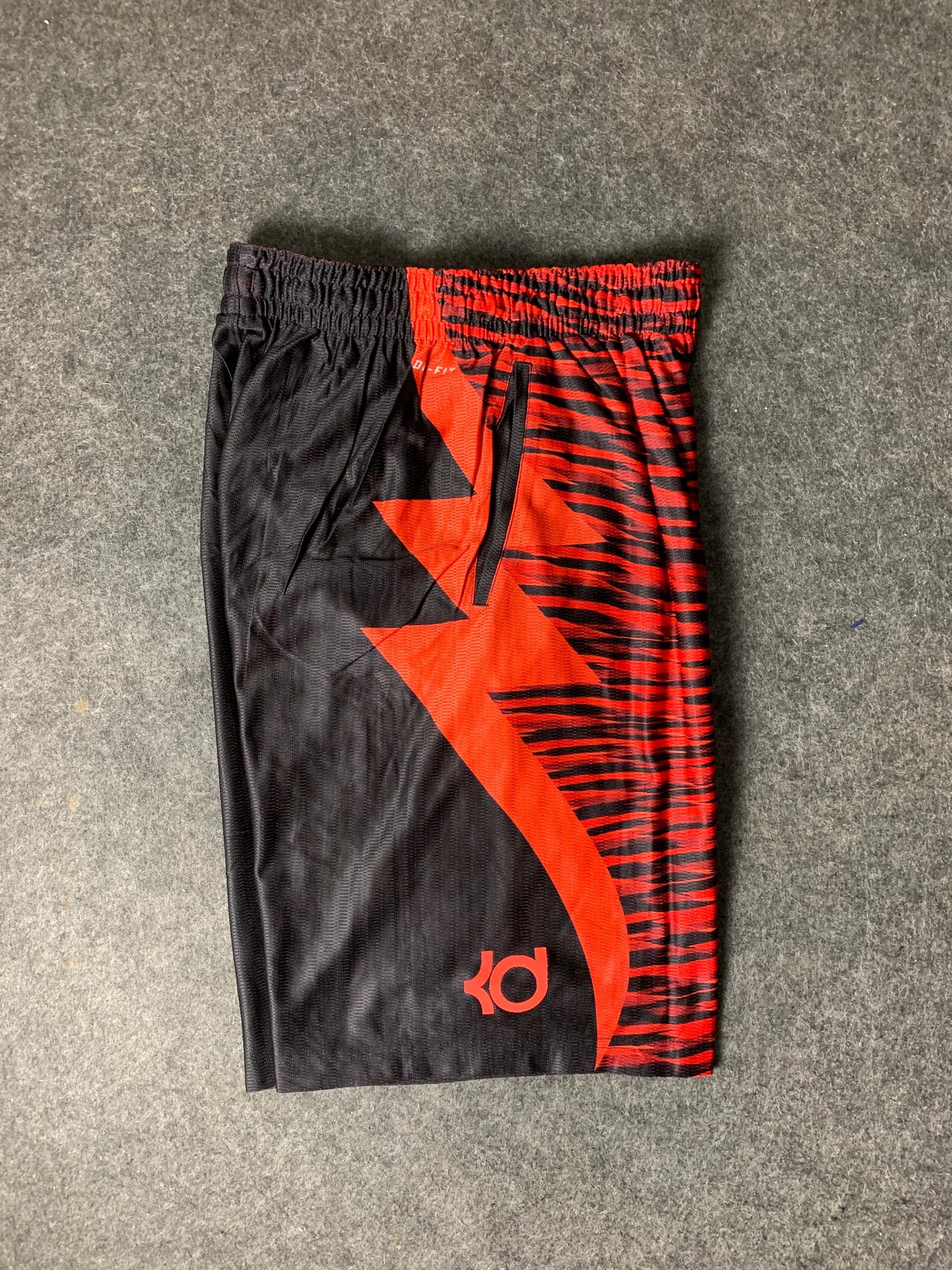 Nike Classy Red Black Shorts - Medium