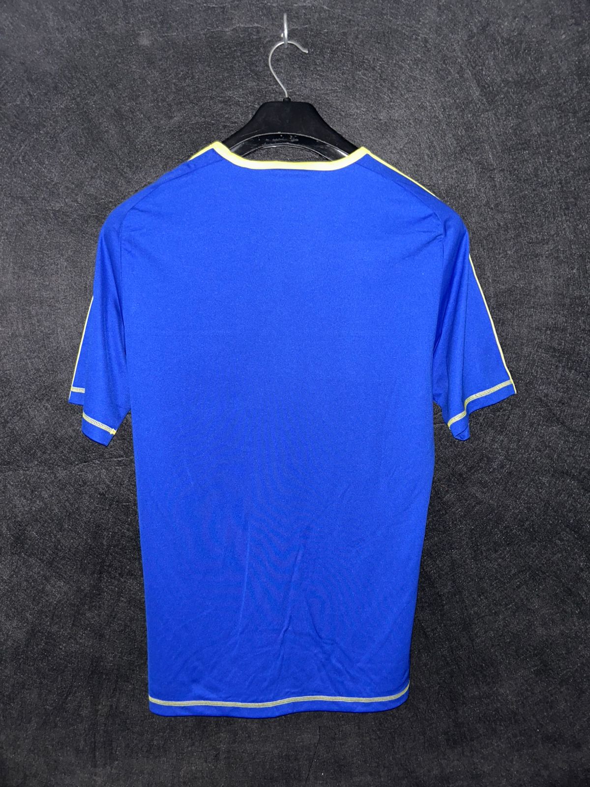 Adidas Climate Yellow Blue Tee - Large