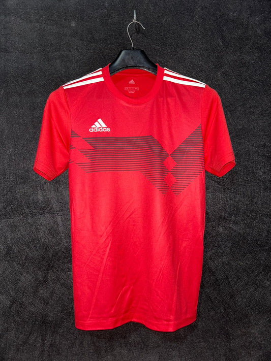 Adidas Red Round Neck - Small