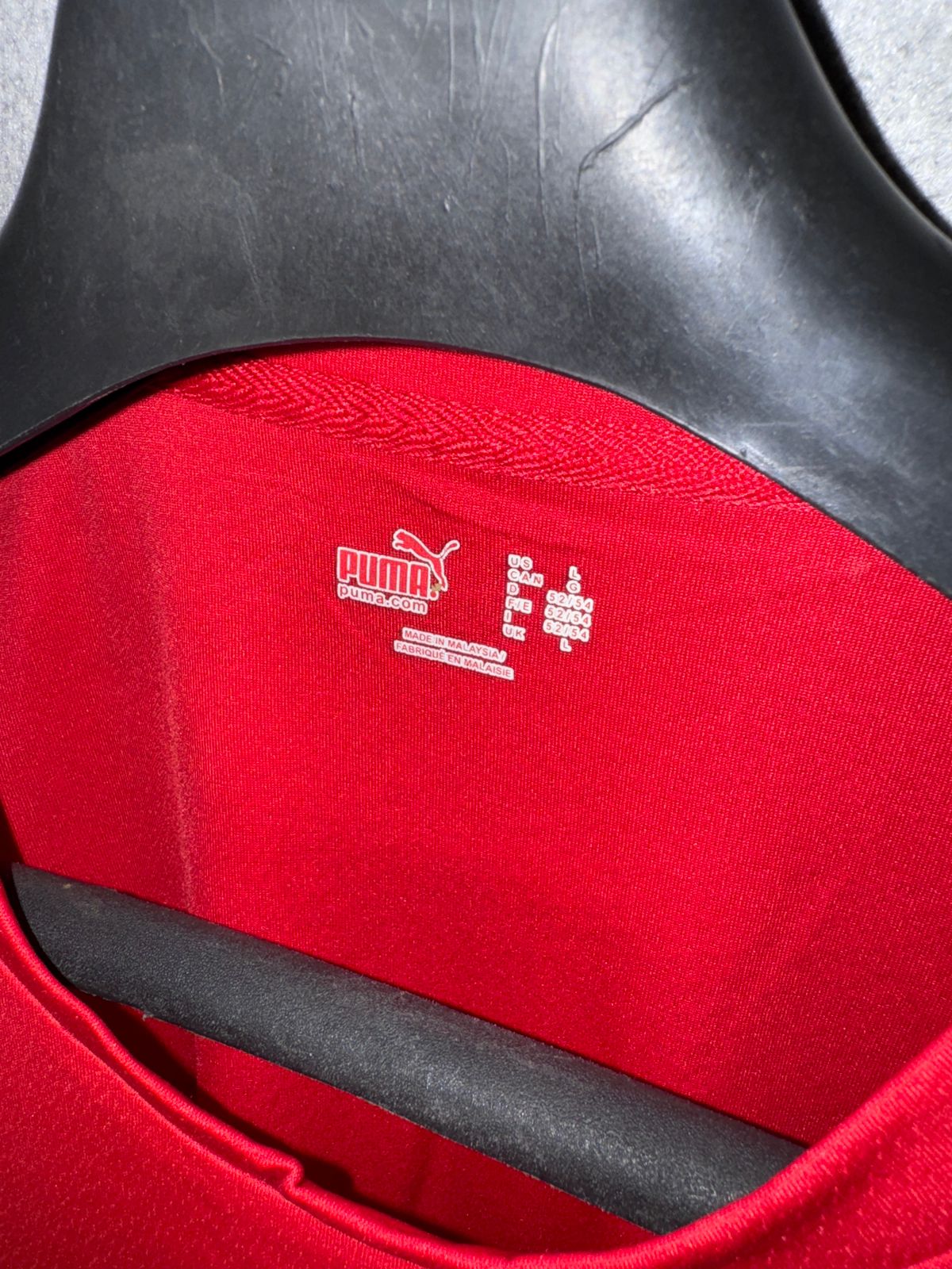 Puma Red Round Neck - Large