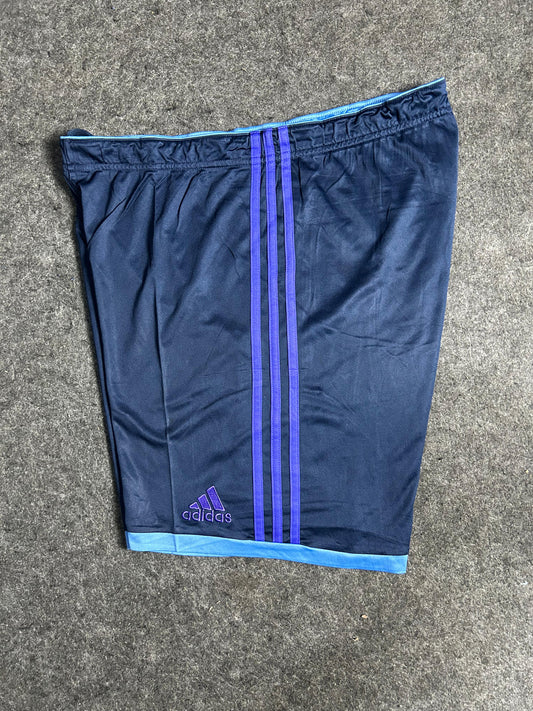 Adidas Purple Striped Shorts - XL