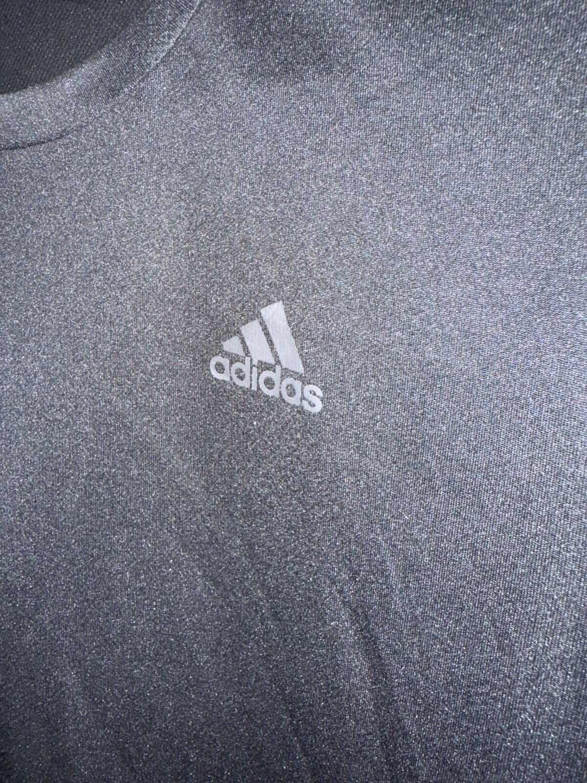 Adidas Black Round Neck - Medium