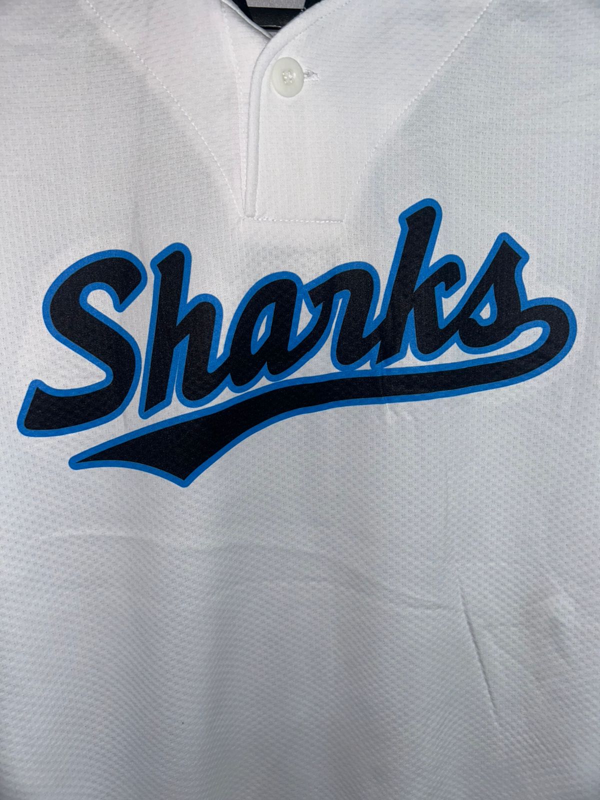 Sharks Baseball Jersey - Large