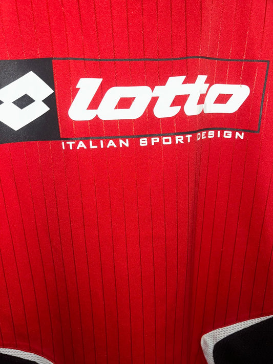 Lotto Red Round Neck - Medium