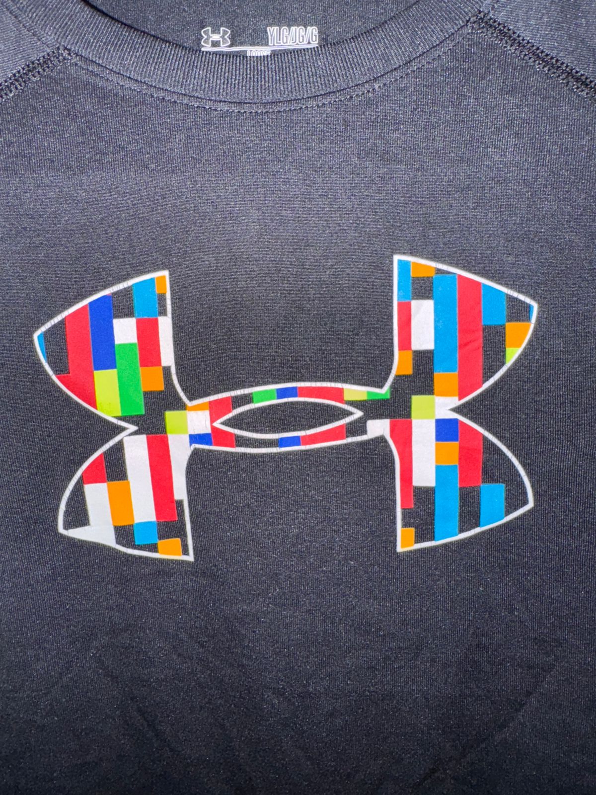 Under Armour Blocked Logo Tee - Large