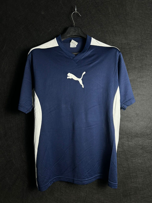 Puma Blue V Neck - Large