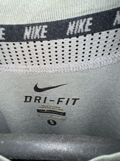 Nike Grey Round Neck Tee - Small