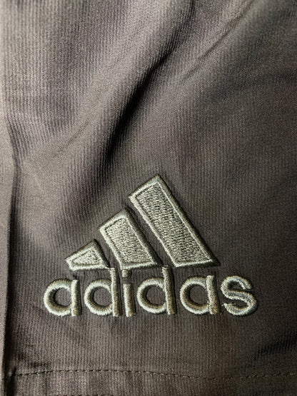 Adidas Brown Striped Shorts - Large