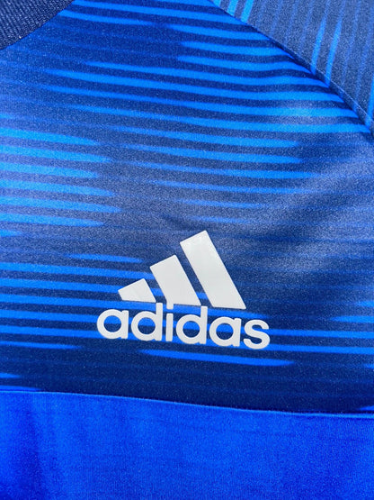 Adidas Blue Round Neck - Medium