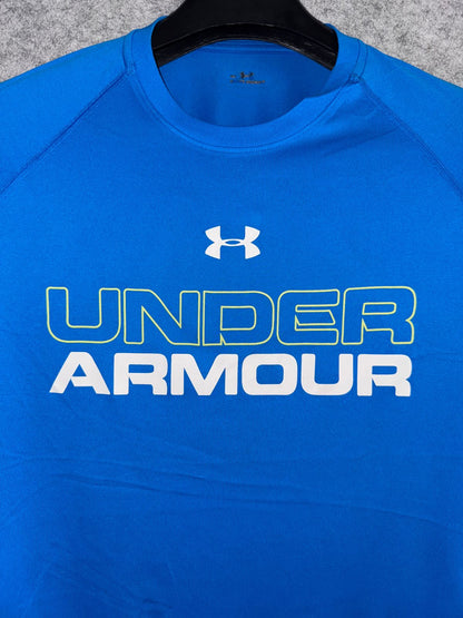 Under Amrour Blue Round Neck - Small